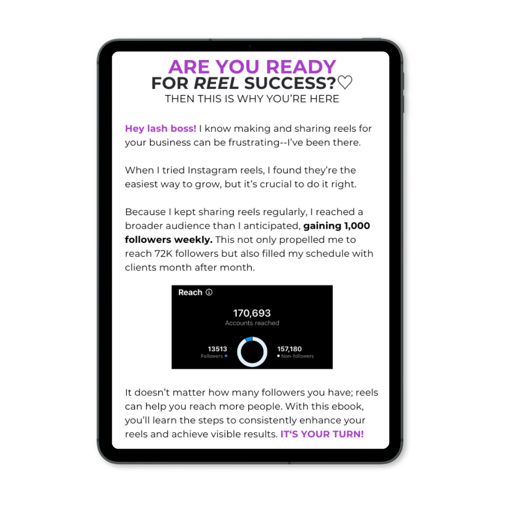 Instagram Reels Formula